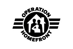 Operation Homefront Logo in black and white