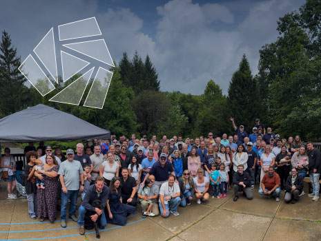 Group photo of UTRS employees at the annual Picatinny summer picnic